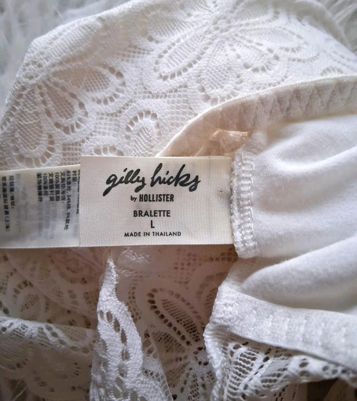 Witte kanten bralette – photo 4